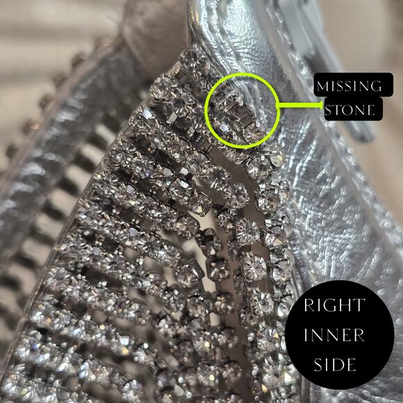 Jeffrey Campbell Dynamite Feather Heels Sz. 6.5 - Picture 8 of 9